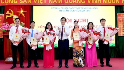 Sở Giáo dục và Đào tạo công bố quyết định bổ nhiệm trưởng, phó các phòng chuyên môn