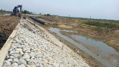 Vollständige Ausbaggerung des Flusses Rao Cung vor der Hochwassersaison