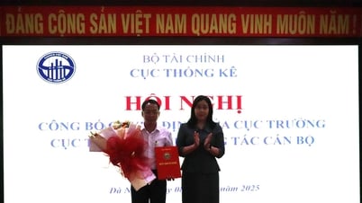 Công bố công tác cán bộ cơ quan Thống kê Đà Nẵng