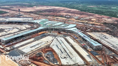 Nhộn nhịp thi công 'trái tim' Sân bay Long Thành