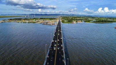 Die Schönheit der Brücken in Hai Phong