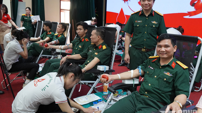 Đoàn 871 tổ chức Ngày hội hiến máu tình nguyện
