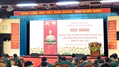 Học viện Lục quân nâng cao hiệu quả công tác kiểm tra, giám sát và kỷ luật Đảng