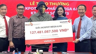 Khách trúng Vietlott hơn 127 tỷ đồng nhờ chọn dãy số theo voucher được tặng