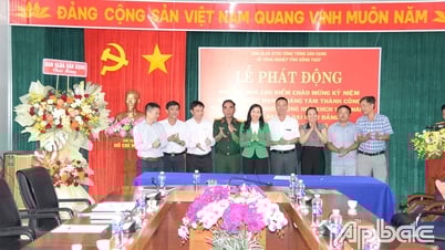 Phát động thi đua đẩy nhanh tiến độ Dự án thành phần 2 cao tốc Cao Lãnh - An Hữu