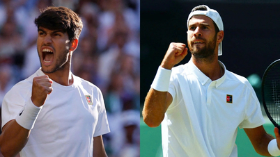 Xác định cặp bán kết đơn nam đầu tiên của Wimbledon 2025
