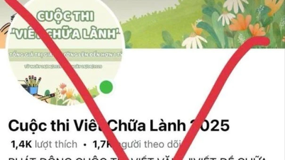 Cảnh báo fanpage giả mạo cuộc thi 'Viết chữa lành' để trục lợi