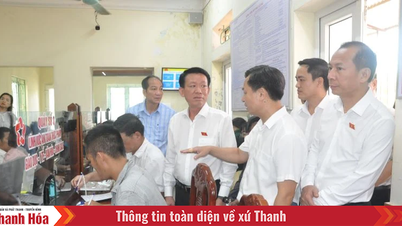 Đoàn ĐBQH tiếp xúc cử tri xã Hoằng Hóa và phường Sầm Sơn