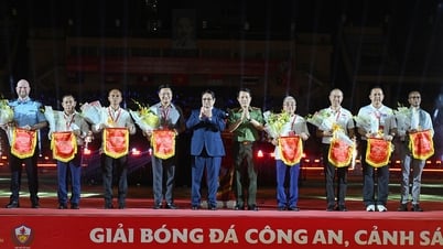 Tưng bừng Lễ khai mạc giải bóng đá Công an - Cảnh sát ASEAN