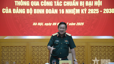 Thượng tướng Võ Minh Lương thông qua công tác chuẩn bị đại hội của Đảng bộ Binh đoàn 20 và Đảng bộ Binh đoàn 16