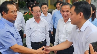 Chủ tịch Nguyễn Văn Được làm việc với xã phường TP.HCM khu vực Bình Dương cũ