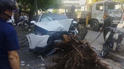 Nữ tài xế tông nhiều xe máy ở Hà Nội, ít nhất 7 người bị thương