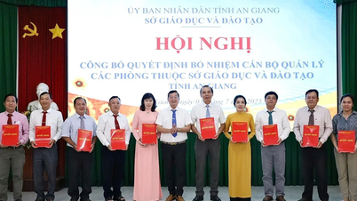 Ngành Giáo dục tỉnh An Giang kiện toàn công tác cán bộ