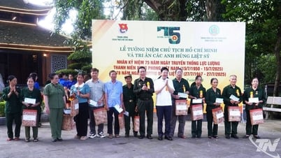 Trung ương Hội Cựu thanh niên xung phong Việt Nam về nguồn tại Thái Nguyên.