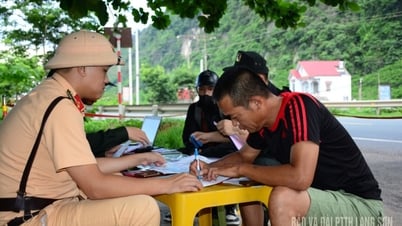 Xử lý nghiêm vi phạm giao thông từ hình ảnh người dân cung cấp