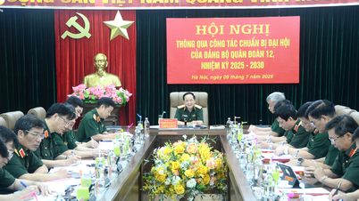 Thượng tướng Trịnh Văn Quyết chủ trì Hội nghị thông qua công tác chuẩn bị Đại hội của Đảng bộ Quân đoàn 12 và Đảng bộ Quân khu 2
