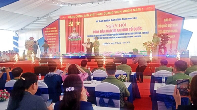 Thái Nguyên tổ chức điểm Ngày hội toàn dân bảo vệ an ninh Tổ quốc