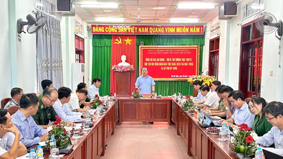 Phó Bí thư Thường trực Tỉnh ủy Rah Lan Chung: Xã Phù Mỹ Đông cần phát huy tốt vai trò của xã trọng điểm
