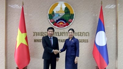 Thứ trưởng Nguyễn Mạnh Cường thăm Lào và đồng chủ trì Tham khảo chính trị lần thứ 10