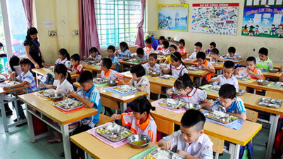Hà Nội hỗ trợ bữa ăn bán trú cho học sinh tiểu học với 3 . 060 Tỉ đồng