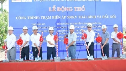 EVNNPT triển khai thi công dự án Trạm biến áp 500kV Thái Bình và đường dây đấu nối