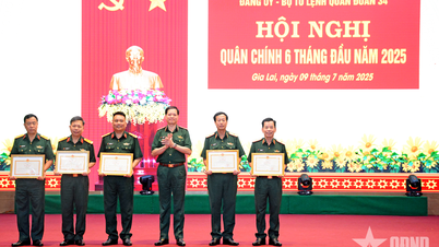 Quân đoàn 34 triển khai toàn diện các mặt công tác, hoàn thành tốt nhiệm vụ 6 tháng đầu năm 2025