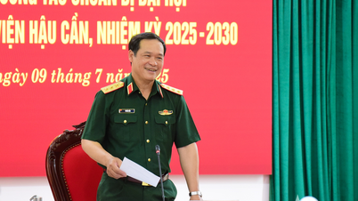 Thượng tướng Vũ Hải Sản chủ trì Hội nghị thông qua công tác chuẩn bị đại hội của Đảng bộ Học viện Hậu cần