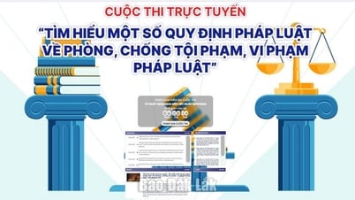 Hơn 9.900 lượt người tham gia Cuộc thi “Tìm hiểu một số quy định pháp luật về phòng, chống tội phạm, vi phạm pháp luật” năm 2025