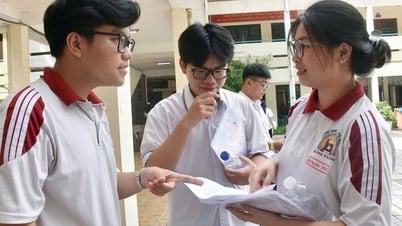 Ghi nhận ban đầu về điểm thi tốt nghiệp THPT