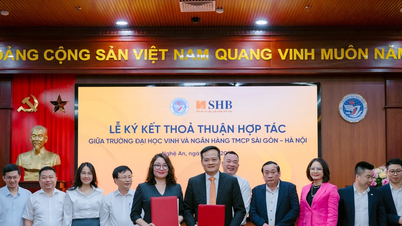 SHB ký kết hợp tác với Trường Đại học Vinh