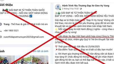 Cảnh báo mạo danh Liên đoàn thể thao để tổ chức giải đua xe đạp, thu phí trái phép