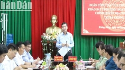Chairman of Dak Lak Provincial People's Committee surveys the situation...
