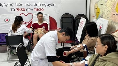 Lượng máu hiến cứu người giảm nhiều