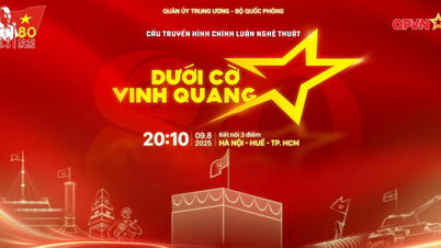 “Dưới cờ vinh quang”: Đêm nghệ thuật kết nối ba miền, thắp sáng niềm tự hào dân tộc