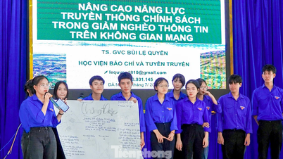 Phát huy vai trò thanh niên trong truyền thông chính sách giảm nghèo qua không gian mạng