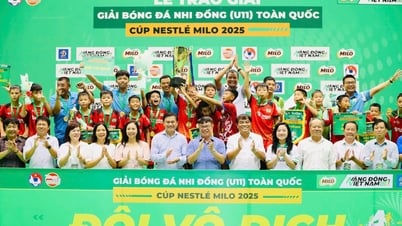 U.11 Hưng Yên thắng Bắc Ninh 1-0: Vô địch giải bóng đá nhi đồng toàn quốc  2025