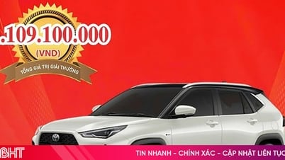 Agribank Hà Tĩnh II xác định chủ nhân giải thưởng Toyota Yaris Cross