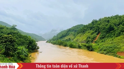 Lũ trên sông Mã đang lên, nguy cơ cao xảy ra ngập lụt khu vực ven sông