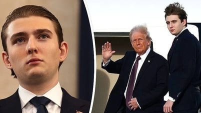 Học đại học xa nhà, Barron Trump được cha nhắc đến đầy trìu mến