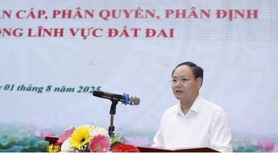 Hội nghị tập huấn toàn quốc về phân cấp, phân định thẩm quyền trong lĩnh vực đất đai khi tổ chức chính quyền địa phương 2 cấp