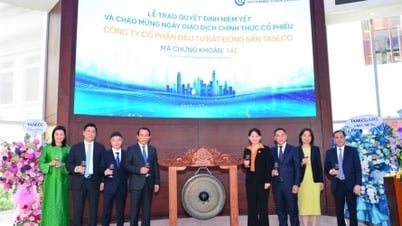 Taseco Land's capitalization reached over VND 9,542.6 billion on the first day of listing on HoSE.