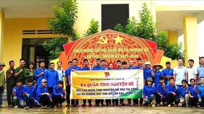 Tuổi trẻ xã Thượng Hà hỗ trợ thi công Dự án đường dây 500kV Lào Cai – Vĩnh Yên