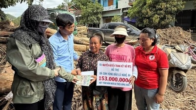 Xã Vân Tụ kết nối, vận động hơn 240 triệu đồng hỗ trợ đồng bào vùng lũ Nghệ An