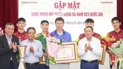 Đội tuyển U23 Việt Nam vinh dự nhận Bằng khen của Thủ tướng Chính phủ