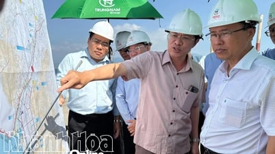 Phó Chủ tịch UBND tỉnh Trần Hòa Nam khảo sát một số dự án, điểm dự kiến bố trí tái định cư