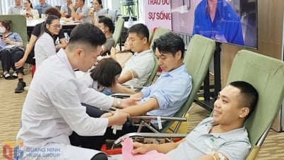 KCN Sông Khoai: Tiếp nhận 285 đơn vị máu hưởng ứng Chiến dịch “Những giọt máu hồng" hè 2025
