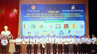 Công bố các mạng lưới trung tâm đào tạo xuất sắc và tài năng về công nghệ 4.0