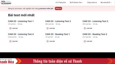 IELTS Online Test tại DOL Academy – Luyện thi chuẩn quốc tế ngay tại nhà