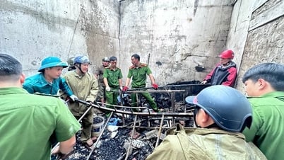 Cháy nhà dân ở xã Sìn Hồ