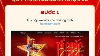 Hướng dẫn cách đăng ký vé concert "Tổ quốc trong tim"